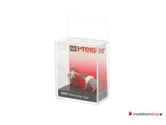 Preiser H0 29087 Molenaar met Koppige ezel - Modeltreinshop