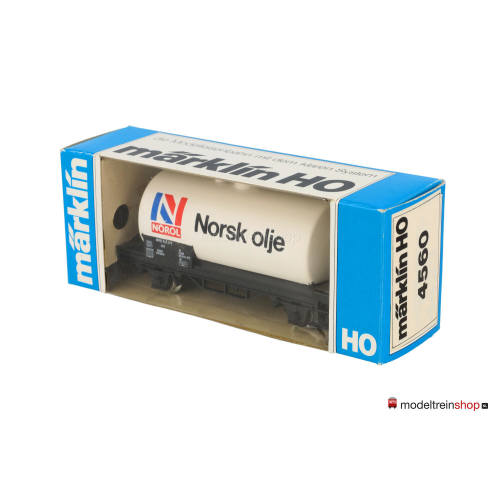 Marklin H0 4560 Ketelwagen Norsk Olje - Modeltreinshop