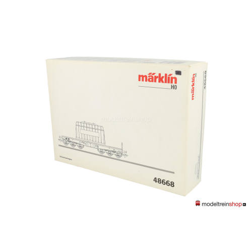 Marklin H0 48668 V01 Zware platte wagen met thermische kap - Modeltreinshop