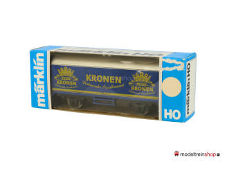 Marklin H0 4415 Gesloten Goederenwagen Bierwagen Kronen Dortmunder Privatbrauerei - Modeltreinshop