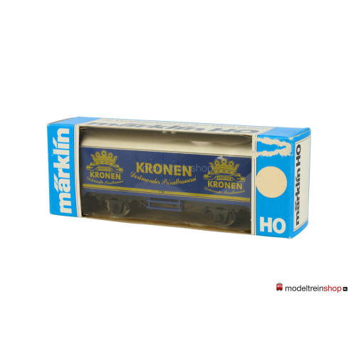 Marklin H0 4415 Gesloten Goederenwagen Bierwagen Kronen Dortmunder Privatbrauerei - Modeltreinshop