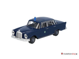 Wiking H0 8640629 Mercedes Benz 220S Polizei - Modeltreinshop