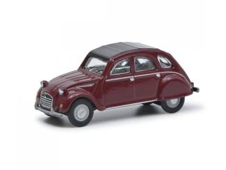 Schuco H0 26700 Citroën 2CV Rood - Modeltreinshop