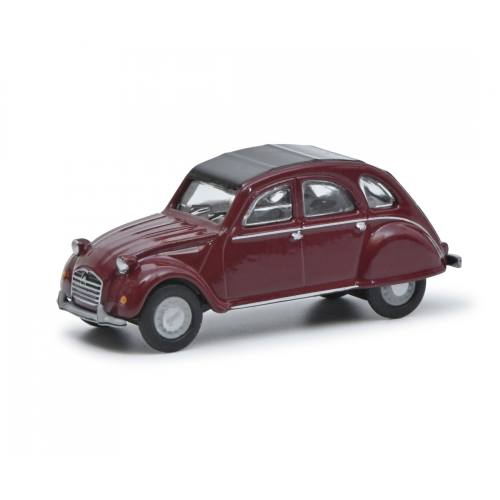 Schuco H0 26700 Citroën 2CV Rood - Modeltreinshop