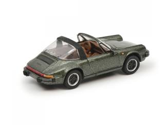 Schuco H0 26703 Porsche 911 Carera 3.2 Targa groen - Modeltreinshop