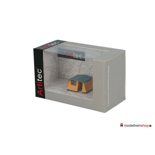 Artitec N 316.117 Bungalow tent kant en klaar resin, geverfd - Modeltreinshop