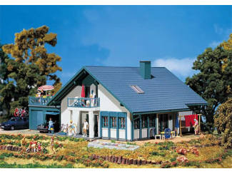 Faller HO 396 Huis Turkis - Huis met garage - Modeltreinshop
