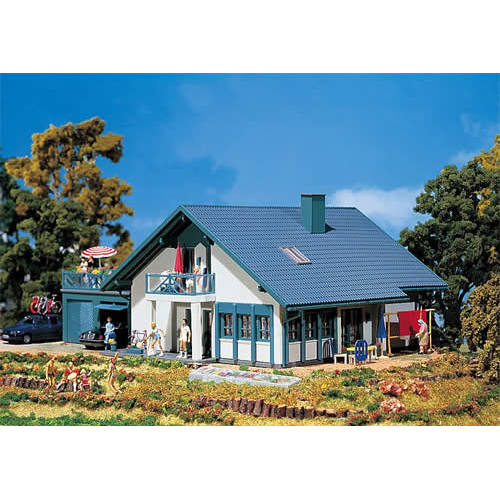 Faller HO 396 Huis Turkis - Huis met garage - Modeltreinshop