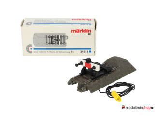 Marklin C Rail 24978 Raileinde met stootblok met verlichting - Modeltreinshop