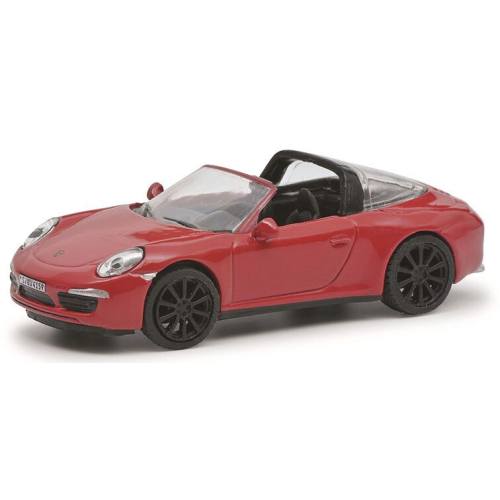 Schuco H0 26709 Porsche 911 Targa 45 Rood - Modeltreinshop