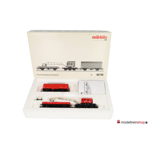 Marklin H0 46716 Digitale Brandweer Bergkraan Set Digitaal - Modeltreinshop