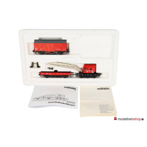 Marklin H0 46716 Digitale Brandweer Bergkraan Set Digitaal - Modeltreinshop