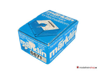 Marklin 6671 Transformator 16volt – 16Va - Modeltreinshop