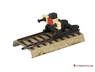 Marklin M Rail H0 7191 V2 Stootblok met verlichte afsluitlantaarn - Modeltreinshop