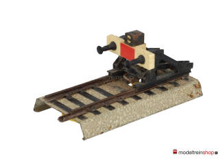 Marklin M Rail H0 7191 V2 Stootblok met verlichte afsluitlantaarn - Modeltreinshop