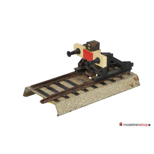 Marklin M Rail H0 7191 V2 Stootblok met verlichte afsluitlantaarn - Modeltreinshop