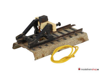 Marklin M Rail H0 7191 V2 Stootblok met verlichte afsluitlantaarn - Modeltreinshop