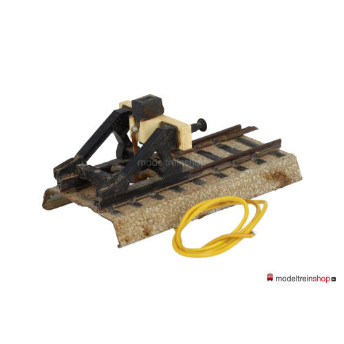 Marklin M Rail H0 7191 V2 Stootblok met verlichte afsluitlantaarn - Modeltreinshop