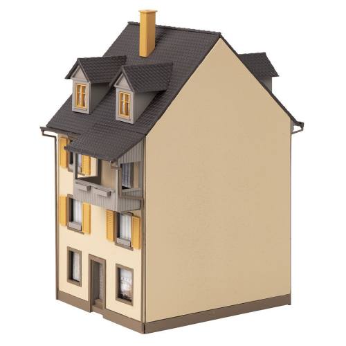 Faller HO 130692 Oud Stadhuis met schutting - Modeltreinshop