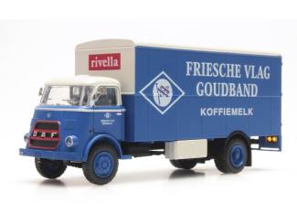 Artitec H0 487.032.13 DAF Kofferopbouw cab '70 Friesche Vlag - Modeltreinshop