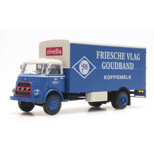 Artitec H0 487.032.13 DAF Kofferopbouw cab '70 Friesche Vlag - Modeltreinshop