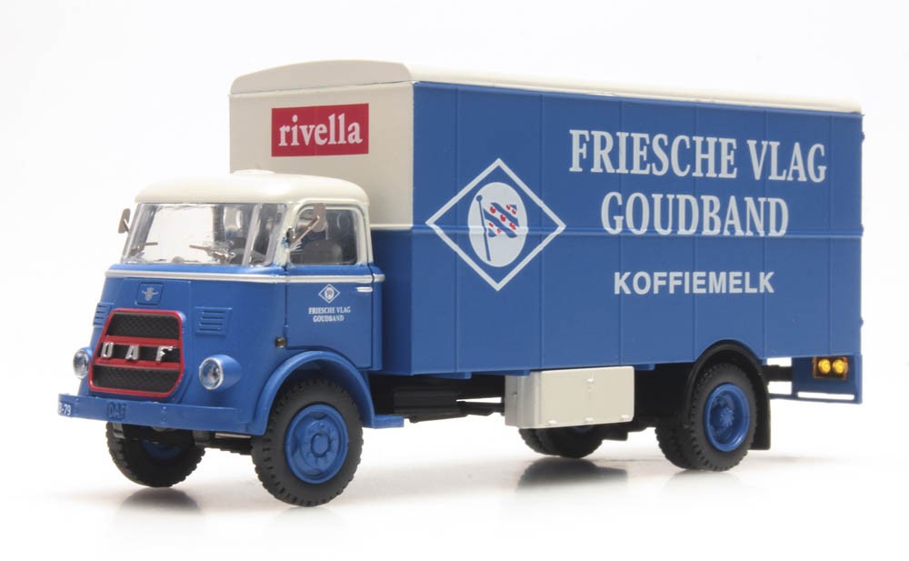 Artitec H0 487.032.13 DAF Kofferopbouw cab '70 Friesche Vlag - Modeltreinshop