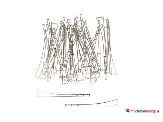 Marklin H0 7015 Rijdraad met nokstuk - bovenleiding 11,5 cm 37 stuks - Modeltreinshop