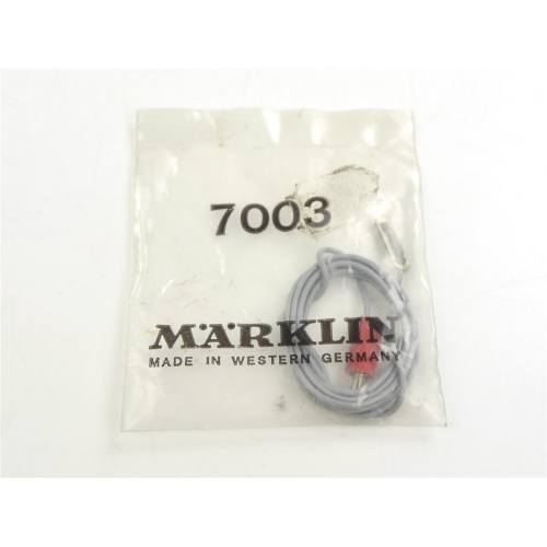 Marklin H0 7003 V02 Bovenleiding aansluitkabel met kleine rode stekker - Modeltreinshop