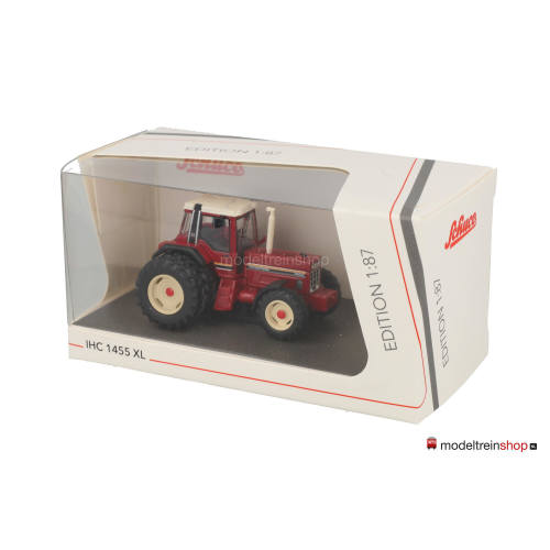 Schuco H0 26697 Tractor IHC 1455 XL Rood - Modeltreinshop