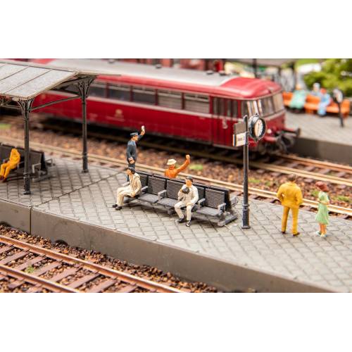 Faller H0 180867 Perronbanken 2 stuks - Modeltreinshop