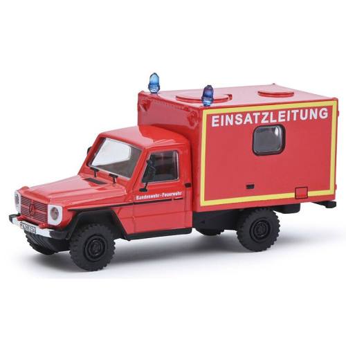 Schuco H0 26687 Mercedes Benz G Feuerwehr - Modeltreinshop