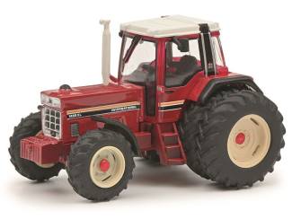 Schuco H0 26697 Tractor IHC 1455 XL Rood - Modeltreinshop