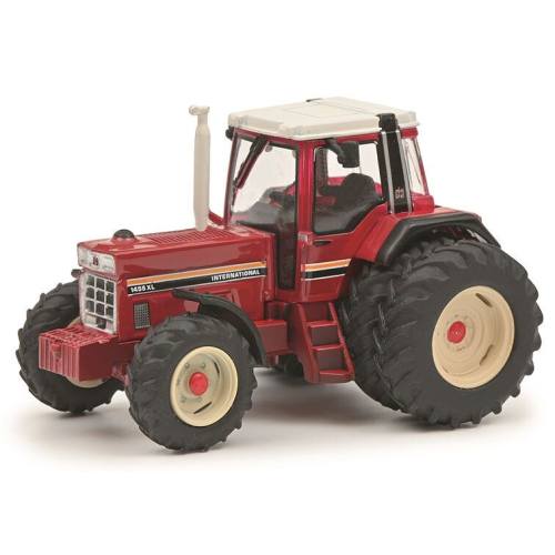 Schuco H0 26697 Tractor IHC 1455 XL Rood - Modeltreinshop