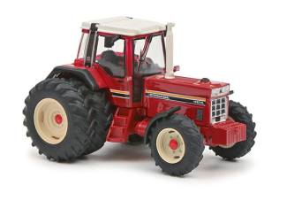 Schuco H0 26697 Tractor IHC 1455 XL Rood - Modeltreinshop