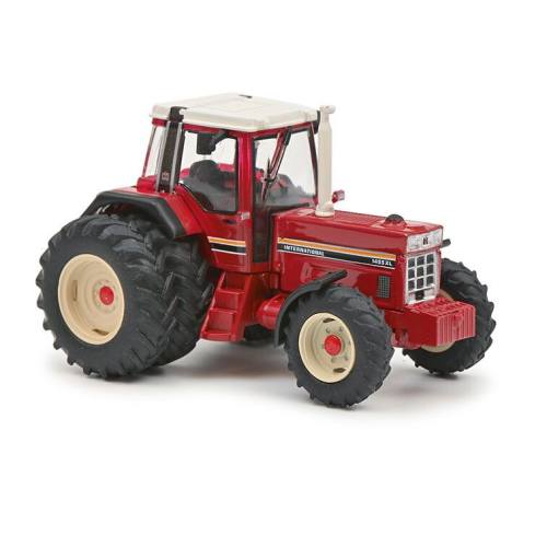 Schuco H0 26697 Tractor IHC 1455 XL Rood - Modeltreinshop