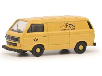 Schuco H0 26712 VW T3 DBP geel - Modeltreinshop