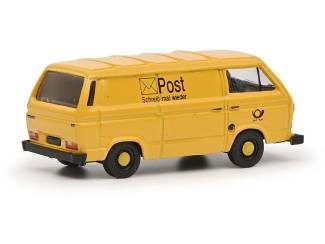 Schuco H0 26712 VW T3 DBP geel - Modeltreinshop