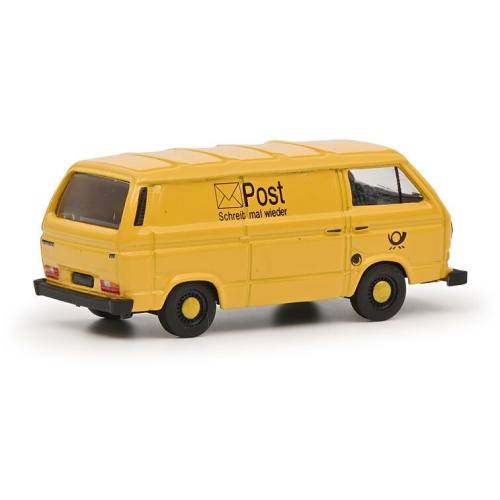 Schuco H0 26712 VW T3 DBP geel - Modeltreinshop