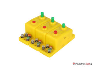 Trix 66594 3x lichtsignaalschakelaar geel - Modeltreinshop