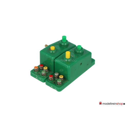 Trix 66595 Dubbelschakelaar groen 2 stuks - Modeltreinshop