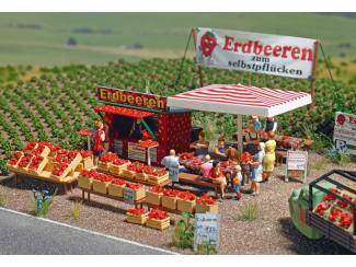 Busch H0 1073 Aardbeienverkoop - Modeltreinshop