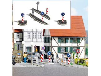 Busch H0 aktie set 1111 Verkeerseilanden - Modeltreinshop