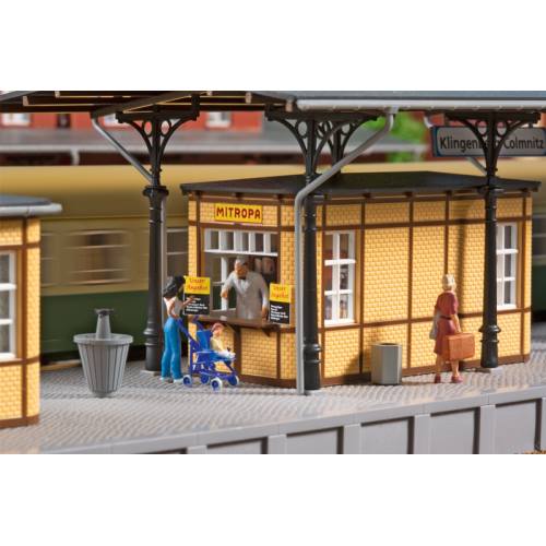 Auhagen H0 11452 Stations/Perron accessoires - Modeltreinshop