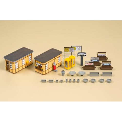 Auhagen H0 11452 Stations/Perron accessoires - Modeltreinshop