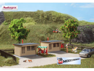 Auhagen H0 12339 Bungalows - Modeltreinshop