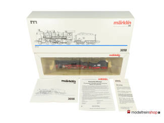 Marklin H0 3098 V4 Stoom Locomotief BR 38 met Tender v/d DB - Modeltreinshop