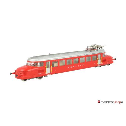 Marklin H0 3125 Motorwagen Rode Pijl Serie RBe 2/4 SBB - Modeltreinshop