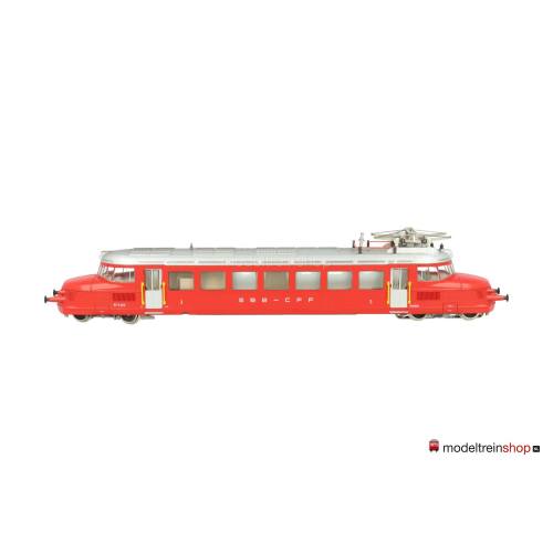 Marklin H0 3125 Motorwagen Rode Pijl Serie RBe 2/4 SBB - Modeltreinshop