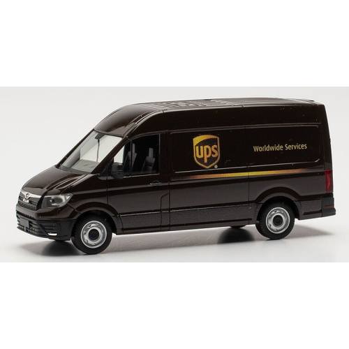 Herpa H0 097123 MAN eTGE HD UPS (NL) - Modeltreinshop