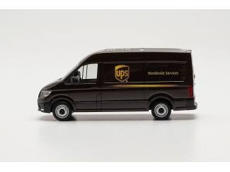 Herpa H0 097123 MAN eTGE HD UPS (NL) - Modeltreinshop